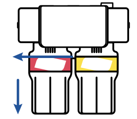 Aquasana Claryum under-sink filter removal.
